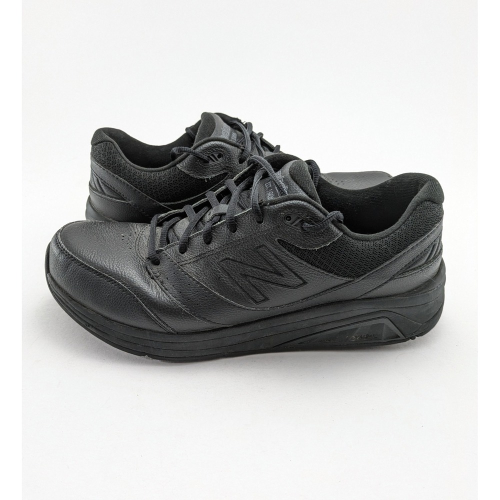 Womens New Balance 928 V3 Black Leather Casual Athletic Shoes WW928BK3 Size 11